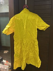 Yellow summer dress