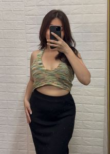 Knit Halter Top
