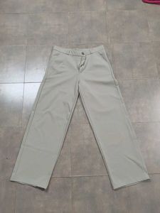 Khaki Wide Leg Pants