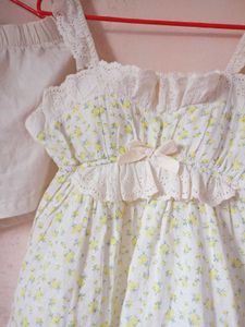Floral Lace Trim Cami Top