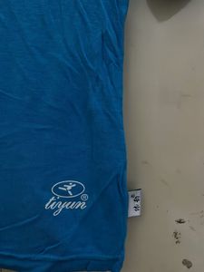 V-Neck Blue T-Shirt