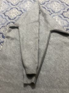 Cozy Grey Knit Sweater