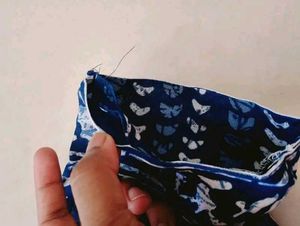 Stylish Blue Printed Kurta