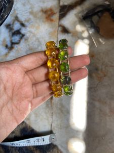 Gemstone Bangle Bracelet Set