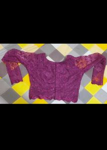 Elegant Purple Lehenga Choli Set