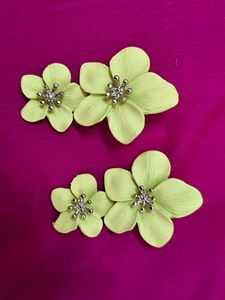 Floral Statement Earrings