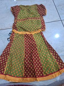 Girls Traditional Lehenga Choli Set