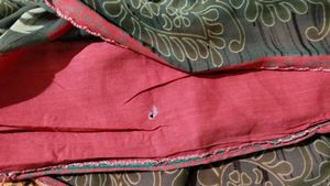 used sari without blouse
