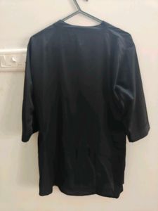 Elegant Black Kurta Top