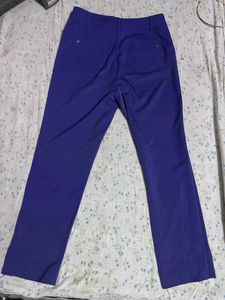 Vibrant Royal Blue Wide Leg Trousers