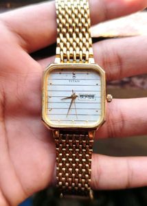 Titan Gold Watch