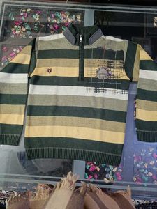 Striped Pullover Sweater for Boys