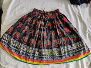 Skirt With Elephant motives