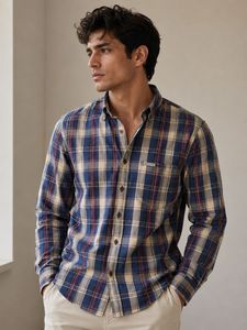 Flying MachineClassic Plaid Men's Shirt