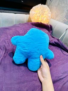 Cute Blue Monster Plush Toy
