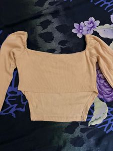 Stylish Off-Shoulder Crop Top