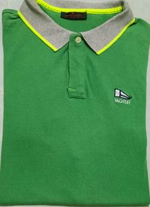 Men's Green Polo T-Shirt