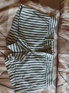 Striped Women's Shorts