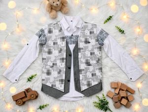 Stylish Boys' Kurta Set with Vest