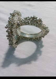 Silver Jingle Bell Bangles