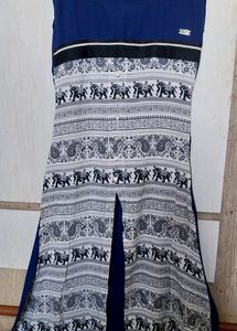 Women 3 Cut Jean's Long Top