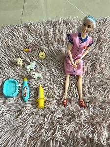 Doll Vet Play Set with Accessories