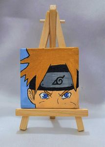 Handmade Naruto Anime Canvas Art