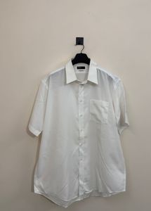non iron white shirt
