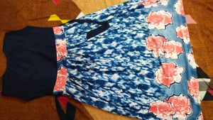Blue Tunic Dress For Girls