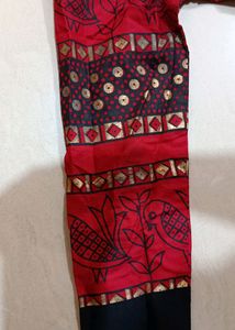 Red &amp; Black Anarkali Kurta 🖤❤