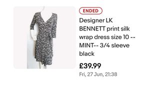 Floral Print Silk Wrap Dress