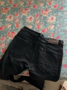 Turtle Black Denim Jeans