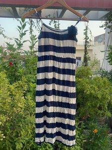 Striped Sleeveless Dress