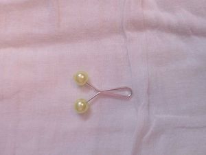 Elegant Pearl Hijab Clips - Set of 9
