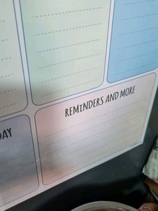 Weekly Magnetic Planner