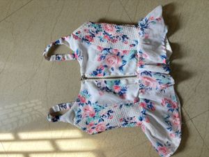 Floral Print Crop Top