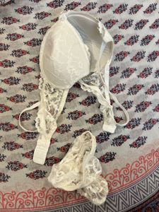Elegant White Lace Set