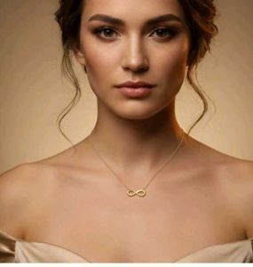 Delicate Infinity Pendant Necklace