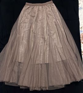 Sparkly Tulle Ethnic Skirt