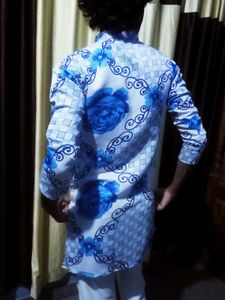 Floral Print Kurta
