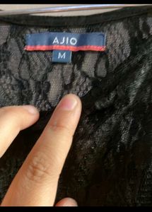 Ajio Black Dress Bust 34-36