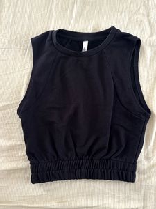 Athleta Black Sleeveless Top