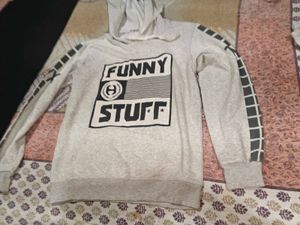 Grey 'Funny Stuff' Hoodie And Pants