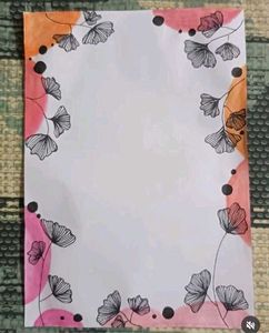 🌸Handmade Decorative Project Sheet | Floral Desi