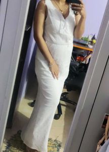 Elegant White Maxi Dress