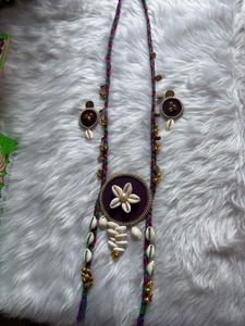 Boho Shell &amp; Bell Necklace