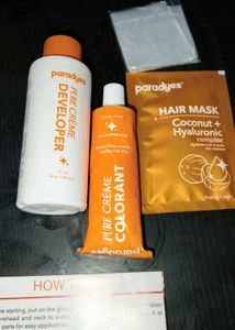 Paradyes Dark Brown Hair Color Kit