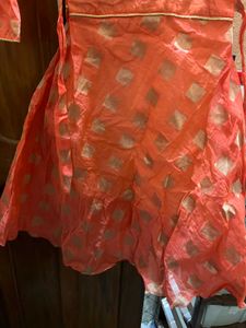 Beautiful Peach Kurta