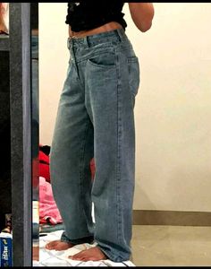 Baggy Light Wash Jeans