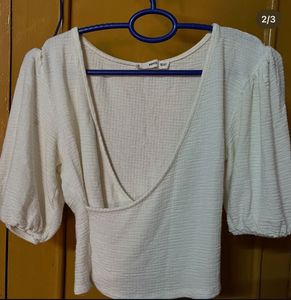 mango white top